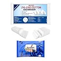 Zig Zag Surgical Cotton 500g | Pack of 2 | Highly Absorbent Non-Sterile Medical Dressing Material | Soft Absorbent Cotton for Wound Dressing, First Aid, Clinic, Hospital & Personal Hygiene
