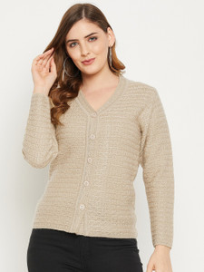 Zigo Self Design V Neck Casual Women