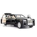 1:32 Rolls Royce Phantom Toy Car Metal Pull Back Diecast Car with Openable Door and Sound Light, Gifts Toys for Kids (DC Rolls Royce PHANTOMA 1:32 Box), Black