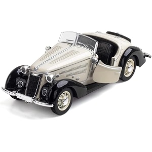alloy die-cast metal vintage car model toy - classic cadillac figurine collectible for kids adults - 136 diecast multicolor dc metal 132