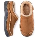 Zigzagger Men39s Slip On Moccasin Slippers Indoor
