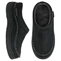 Zigzagger Men39s Slip On Moccasin Slippers Indoor