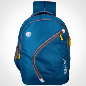 zikrefast stylish tuff quality college school casual bag boys  girls 22 l laptop backpack waterproof backpack blue 30 l