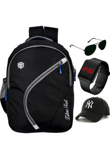 zikrefast stylish tuff quality casual combo pack waterproof backpack