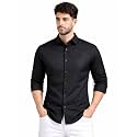 Zilcon Mens Textured Solid Color Long Sleeve