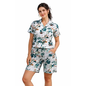 Zilcon Woman Cotton Floral Printed Co-Ord Set