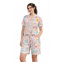 Zilcon Woman Cotton Floral Printed Co-Ord Set