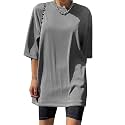 Zilcon Woman Ribbed Dressy Business Casual Long