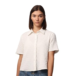 Zilcon Womens Half Sleeve Button Down Women