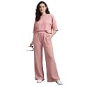 Zilcon Women Bricks Wool 2 Piece Sets