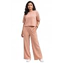 Zilcon Women Bricks Wool 2 Piece Sets