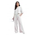 Zilcon Women Bricks Wool 2 Piece Sets