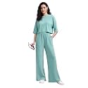Zilcon Women Bricks Wool 2 Piece Sets
