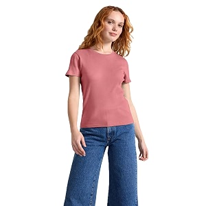 Zilcon Women Fashion Trendy Ribbed Round Neck