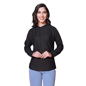 Zilcon Womens Waffle Cotton Color Block Fashion