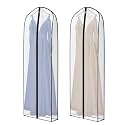 Zilink Dress Bags for Gowns Long Wedding Dress Storage Bags 72 in, 2 Pack