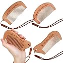 Ziliny 3 Pcs Birthing Combs Wooden Labor Combs for Pain Relief