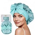 ZIMASILK 100% Mulberry Silk Bonnet for Sleeping Women Long Hair, Star