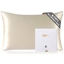 ZIMASILK 100% Pure Mulberry Silk Pillow Cases for Hair and Skin, Queen