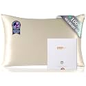ZIMASILK 100% Pure Mulberry Silk Pillow Cases for Hair and Skin, King
