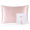 ZIMASILK 100% Pure Mulberry Silk Pillow Cases for Hair and Skin, Queen