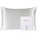 ZIMASILK 100% Pure Mulberry Silk Pillow Cases for Hair and Skin, Standard
