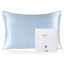ZIMASILK 100% Pure Mulberry Silk Pillow Cases for Hair and Skin, Queen