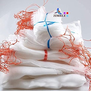 pack of 100 pcs-8x12inch 20cm x 30cm fruit protection bagsvegetables storage bagsreusable vegetable net bags for fridgefruit flower netting bag- perfect for your fruits and vegetables