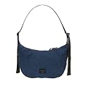 ZIMEGO Basic Crescent Crossbody Hobo Bag with Mesh Zipper Pocket