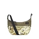 ZIMEGO Basic Crescent Crossbody Hobo Bag with Mesh Zipper Pocket