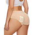 Zimi Collection Butt Lifter Panties Underwear for Women with Removable Pads Seamless Booty Pads Hip Enhancer Panty