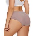 Zimi Collection Butt Lifter Panties Underwear for Women with Removable Pads Seamless Booty Pads Hip Enhancer Panty