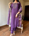 Zinariya Fab Embroidered Kurta Salwar Dupatta