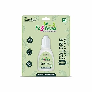 zindagi stevia liquid drops  stevia sugar free amp zero calorie sweetener  10 ml