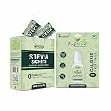 Zindagi Stevia Sachets &amp; Liquid Drops | Natural Sugar Subsitute Stevia | Combo Pack