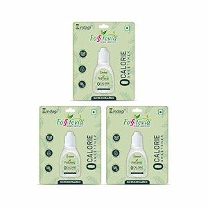 zindagi stevia drops extract  stevia sugar free liquid  zero calorie amp diabetic friendly sweetener  pack of 3