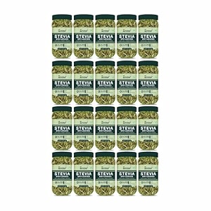 zindagi stevia dry leaves  natural sugar free stevia leaves  zero calorie sweetener  pack of 20