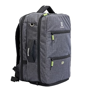 zingaro grey 35 massive features waterproof 40l laptop backpack for men women with dedicated shoes clothing electronics compartment  free laundry pouch rain cover  secret pocket