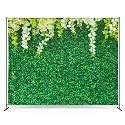 Zink Leaves Photo Backdrop - Wrinkle-Free 4.5 Ft x 6 Ft Nature-Themed Photo Studio Backdrop for Birthdays, Weddings, Bridal Showers, and More
