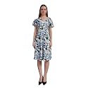 Zink London Women39s Off White Printed A-Line