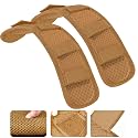ZINMARK 2Pcs Ultra-Thick Shoulder Pad Cushions for Laptop Bags,Messenger Bags,Briefcases,Luggage, Tool Bags,Travel Bags etc