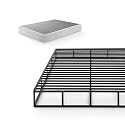 Zinus Quick Lock Metal Smart Box Spring, 9 Inch Mattress Foundation, Strong Metal Structure, Easy Assembly, Full, White
