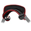 ZINZ Universal Shoulder Pad with Ultra Thick Cushion,Black-Red Edge