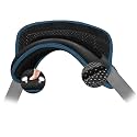 ZINZ Universal Shoulder Pad with Ultra Thick Cushion,Black-Blue Edge