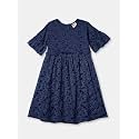 ZION Girls Lace Dress with Bell Sleeves