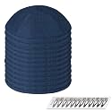 Zion Judaica Deluxe Linen Kippah Kids Yamakas Mens Ceremony Yarmulkes W/Clips