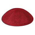 Zion Judaica Deluxe Linen Kippah Kids Yamakas Mens Ceremony Yarmulkes W/Clips