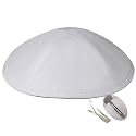 Zion Judaica Deluxe Linen Kippah Kids Yamakas Mens Ceremony Yarmulkes W/Clips