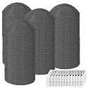 Zion Judaica Deluxe Linen Kippah Kids Yamakas Mens Ceremony Yarmulkes W/Clips