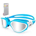 ZIONOR Kids Swim Goggles, G1 MINI UV Protection Anti-Fog Polarized Swimming Goggles for Age 6-14